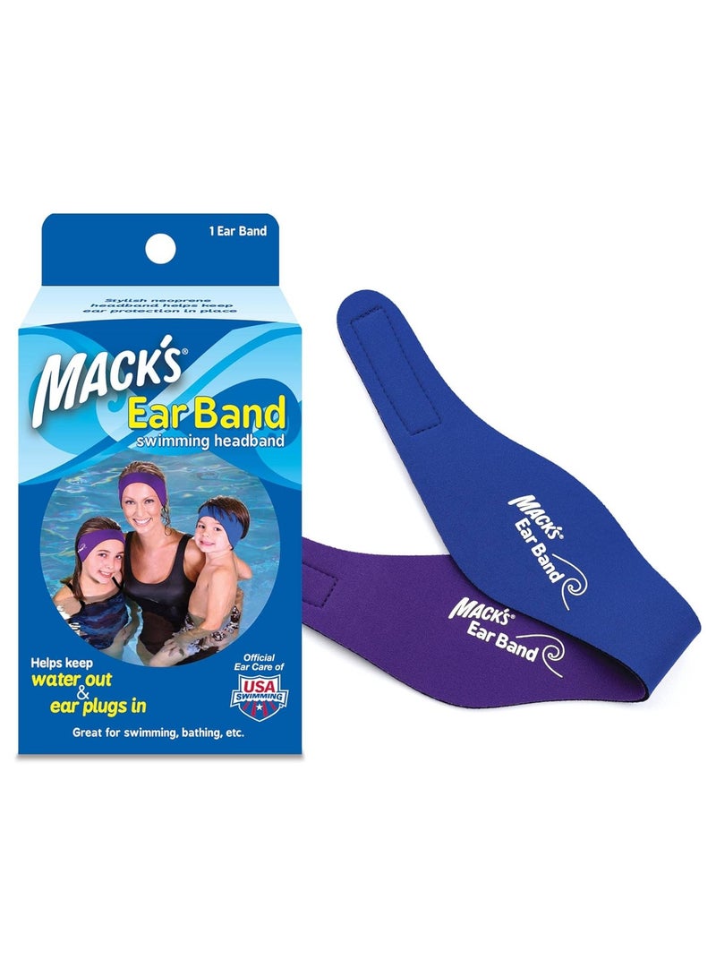 Mack's Mack's Ear Band Swimming Headband - Best Swimmer s Headband  - Image 2