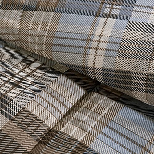 Woolrich John Rich & Bros. Woolrich Comforter Set, Cabin Lodge, Warm Cover for Colder Season, Modern Cottage-Inspired Down Alternative Ultra Soft Microfiber Bedding, Matching Sham, Plaid Grey/Blue Twin 2 Piece - Image 4
