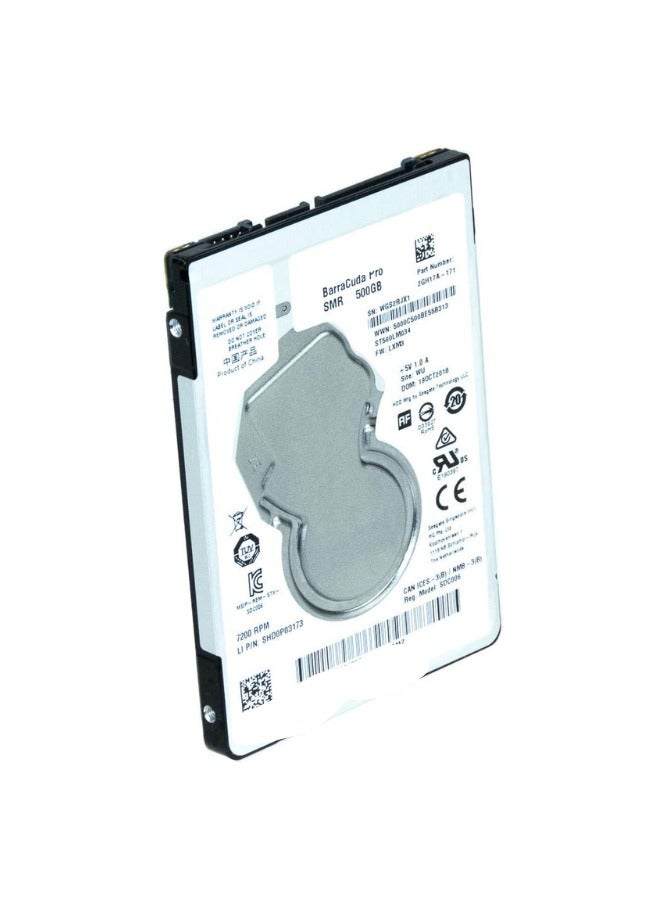 500GB  Internal Hard Drive – 2.5" SATA 6Gb/s, 7200 RPM, 128MB Cache, Performance HDD for Desktop & Laptop - Image 1