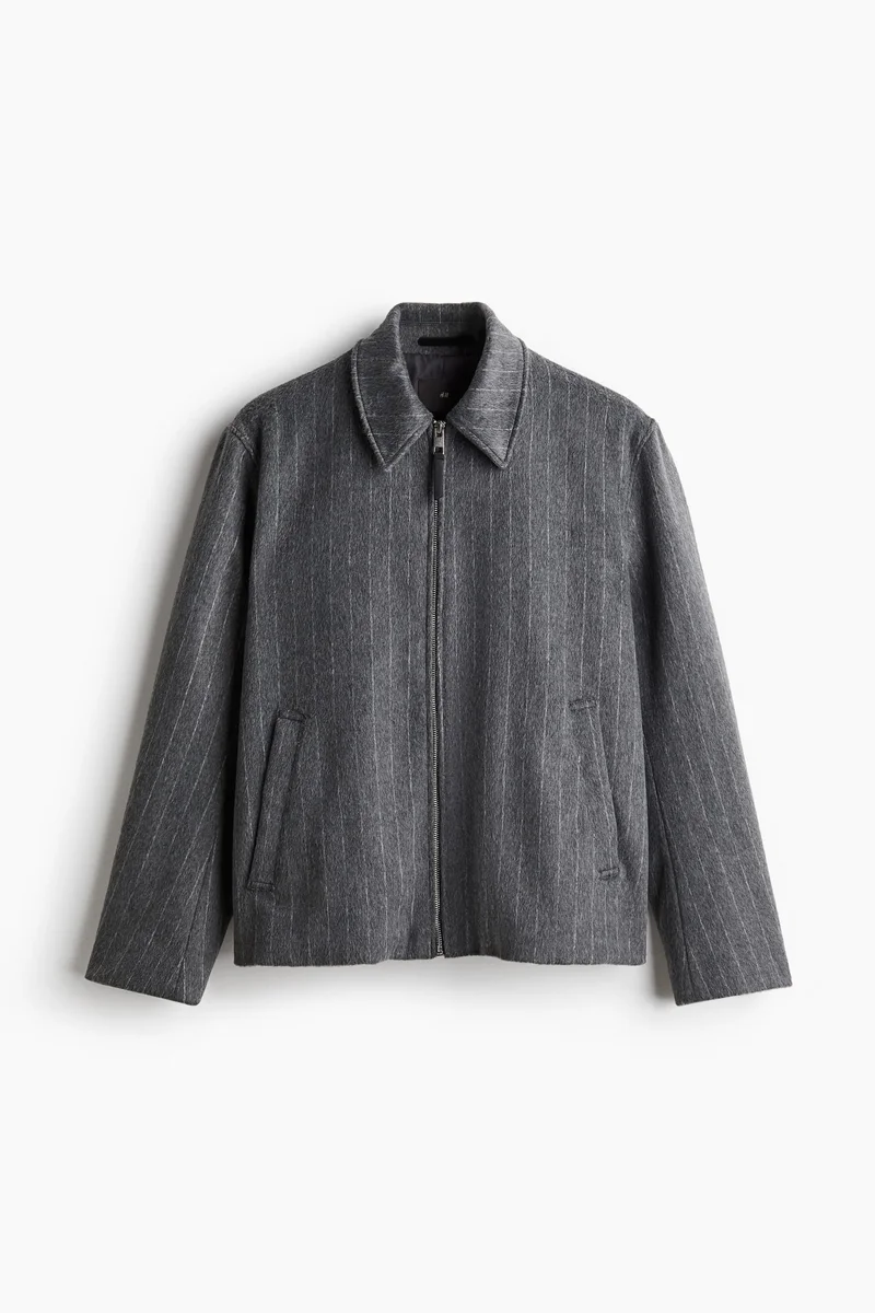 H&M Regular Fit Wool-Blend Jacket