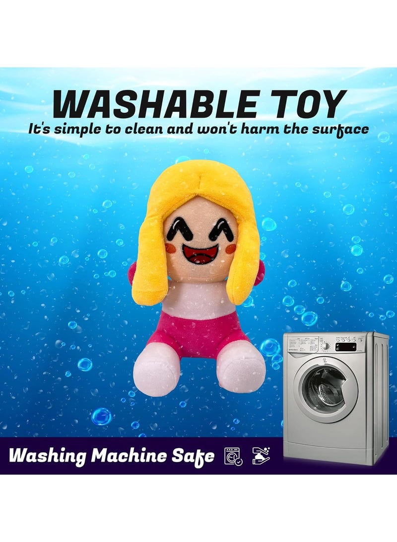 عام دمى محشوة ناعمة: تجمع بين وسائد الحيوانات والدمى اللطيفة. هبة ثمينة تليق بالفتيان والفتيات وعشاق الألعاب، ومثالية للهدايا وتزيين المنزل وأعياد الميلاد. - Image 2