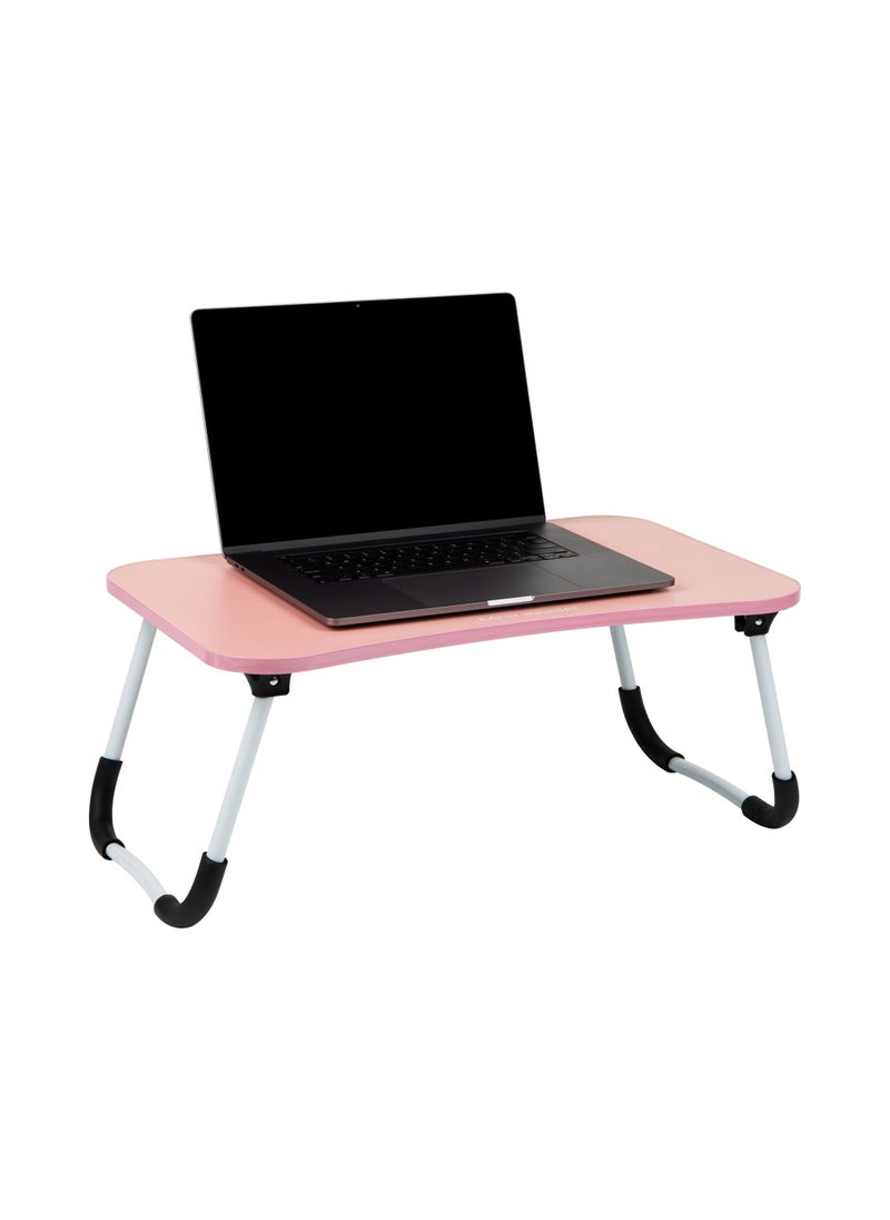 Mind Reader Mind Reader Lap Desk Laptop Stand Bed Tray Folding Legs Couch Table Portable MDF 2325 L x 1375 W x 105 H Pink 