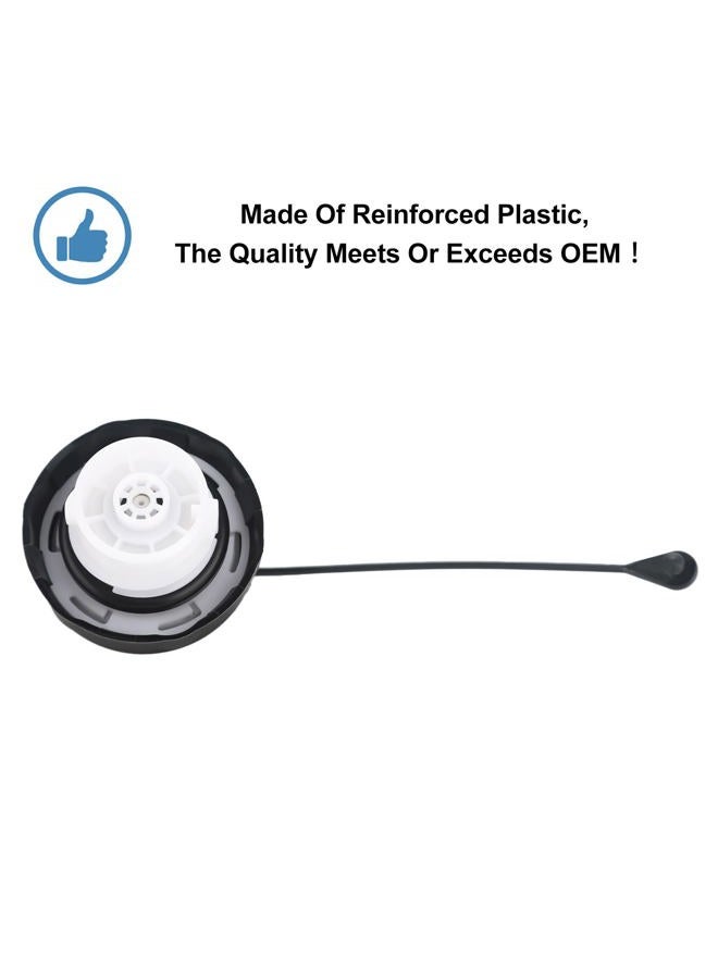 ONER Fuel Tank Filler Cap,Gas Cap Compatible with Mercedes Benz GL GLE GLS ML R - 2007-2016 GL450, 2008-2016 GL550, 2006-2015 ML350, 2008-2014 ML550 And More，Replace # 1644700030, 1664705800 - Image 4