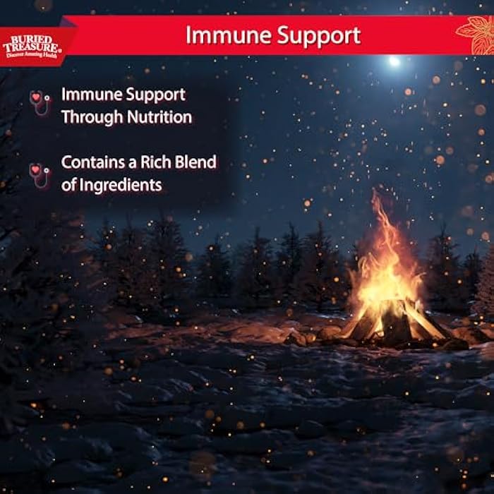 Buried Treasure ACF Extra Strength Liquid Immune Support – 1000mg Vitamin C, Elderberry, Zinc & Echinacea – Short-Term Adult Wellness Supplement, 16 fl oz - Image 3