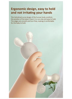 StarAndDaisy StarAndDaisy Soft Silicone Teether for 6 to 12 Months with Storage Case, Teether for Baby with Natural Organic Freezer Safe for Infants and Toddlers, Silicone Baby Teethers.  - Image 4