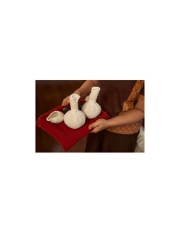 LA PERLA TECH  10 Pcs Thai Herbal Compress Ball Natural Herbs Aroma Massage Spa Product Big size 200 G  - Image 3