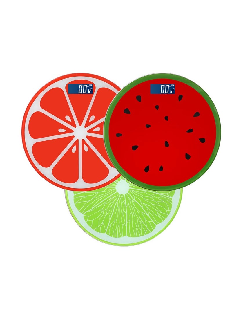 Aideli - Watermelon pattern Fruit pattern Electronic weighing scale  Battery model 180kg - Image 1