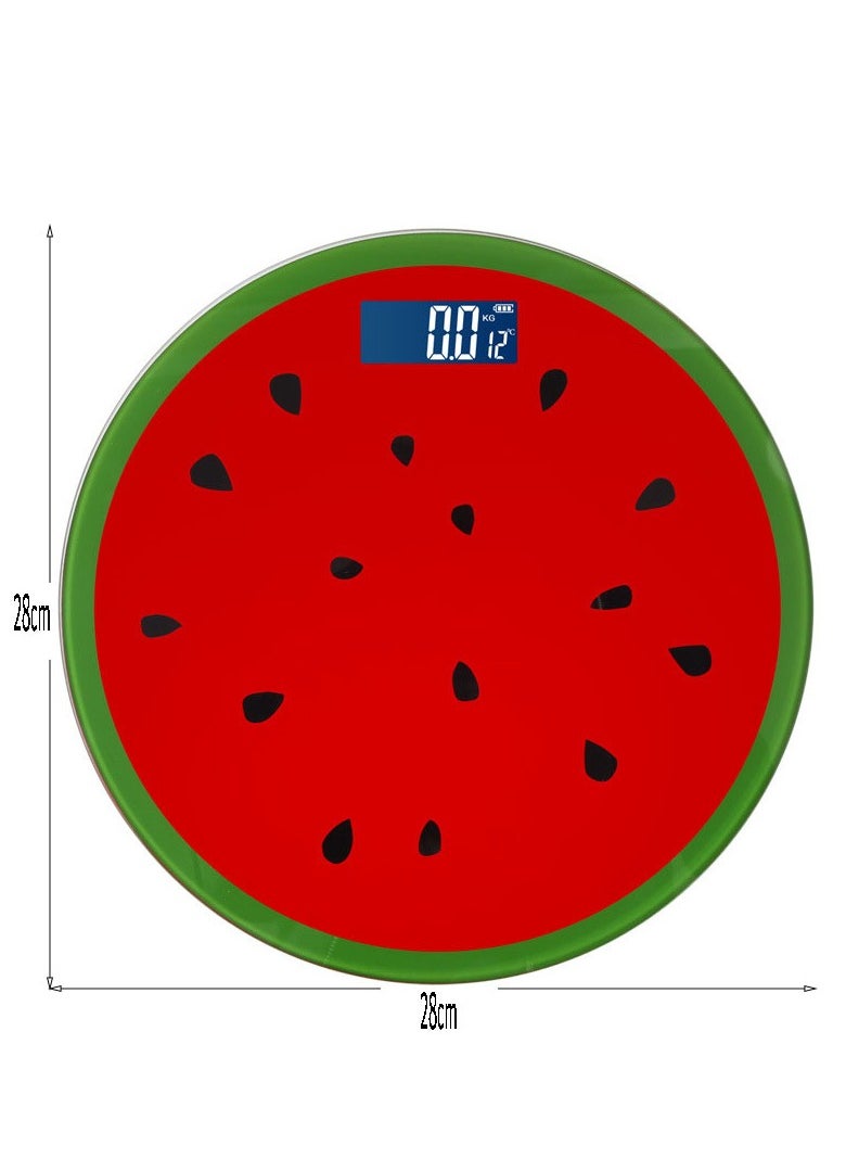 Aideli - Watermelon pattern Fruit pattern Electronic weighing scale  Battery model 180kg - Image 1