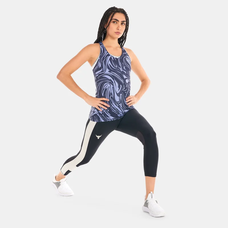 UNDER ARMOUR Women's HeatGear® Armour Racer Print Tank Top