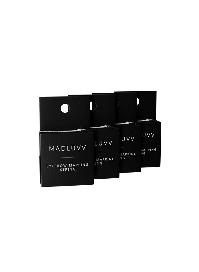 MADLUVV PMU Mapping String for Professional Brow Artistry, Pre-Inked String for Professional Eyebrow Mapping, Cosmetic Grade, Hypoallergenic & Cruelty Free - 4 Pack - Image 1