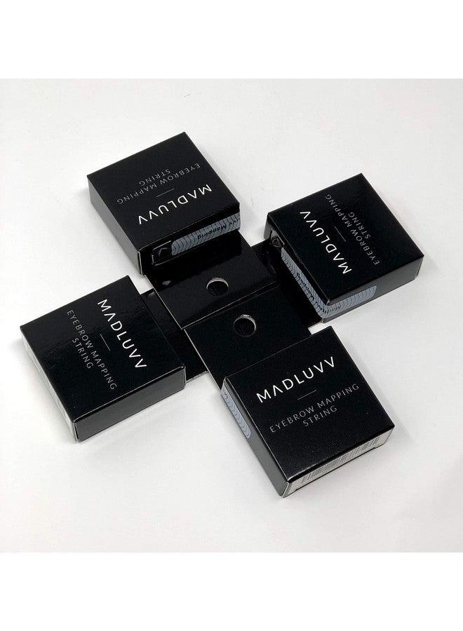 MADLUVV PMU Mapping String for Professional Brow Artistry, Pre-Inked String for Professional Eyebrow Mapping, Cosmetic Grade, Hypoallergenic & Cruelty Free - 4 Pack - Image 3