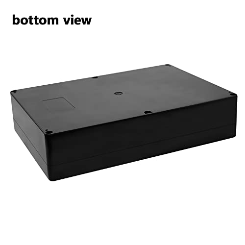 LeMotech Electrical Box ABS Plastic Project Box IP65 Waterproof Junction Box Project Case Universal Enclosure for Electronics Black 10.3X 7.1x 2.3 inch (263x182x60mm)（Pack of 1 - Image 5