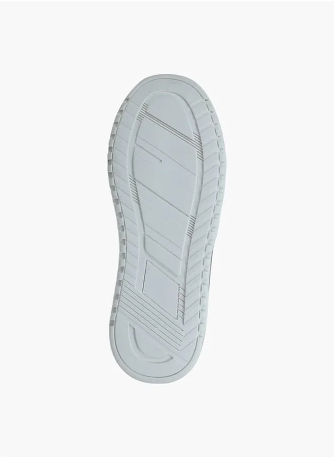 GAP Boys' Logo Print Sneakers with Lace-Up Closure - BOSTON III