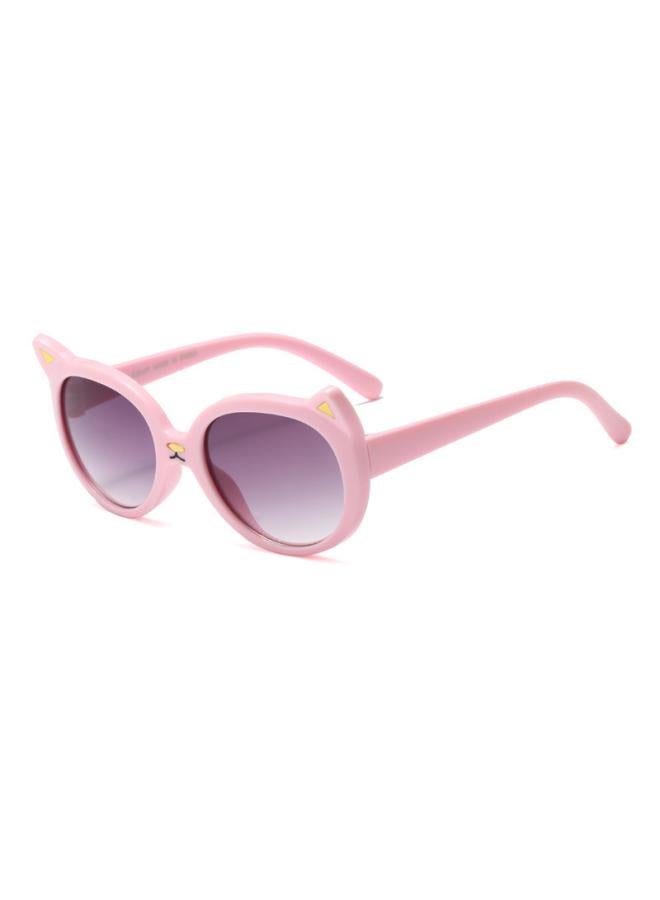 Fashion Love Children's Sunglasses Cartoon Cat Ear Glasses Baby Travel Sunglasses Fashionable All-match Sun Protection Sunglasses