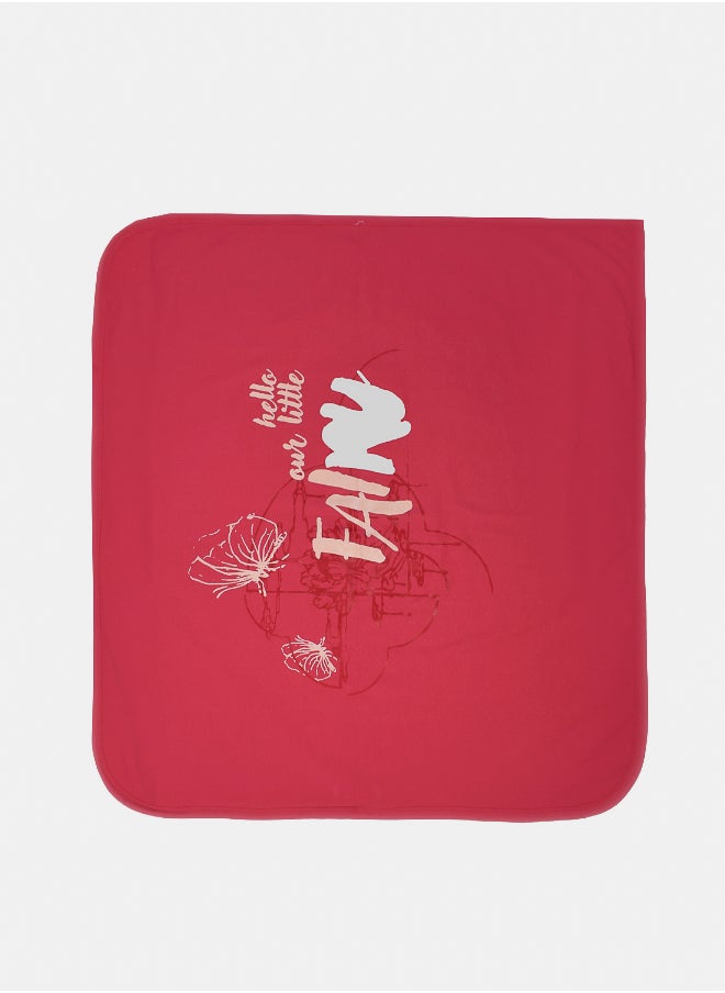 Junior Baby Girls Printed Blanket  - Image 3