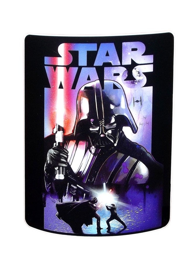 STAR WARS NORTHWEST Star Wars Micro Raschel Throw Blanket, 46" x 60", Darth Night  - Image 1