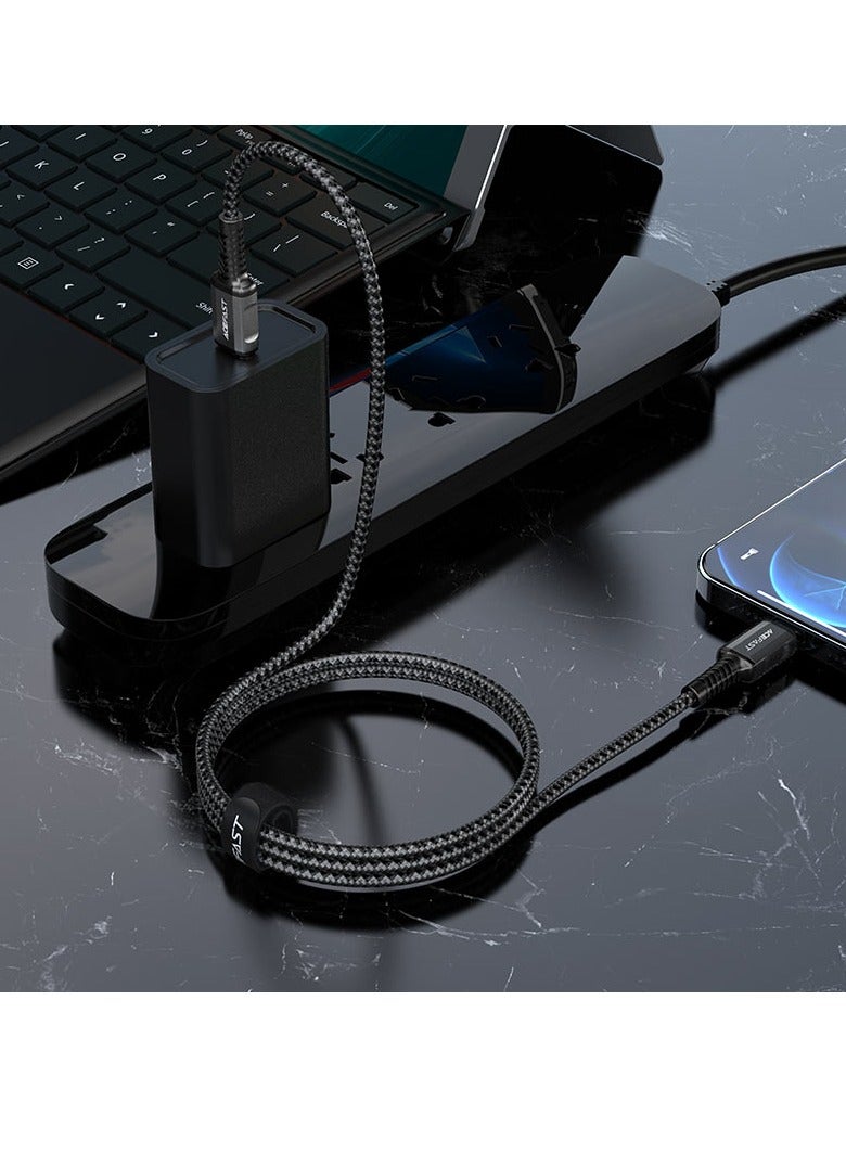 ACEFAST C1-01 USB-C to Lightning charging data cable. - Image 4