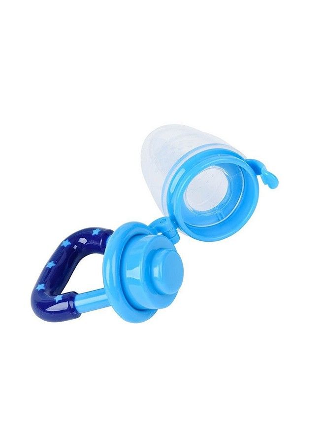Tinny Tots Silicone Baby Food; Fruit Feeder; Baby Teether; Baby Soother (Blue) - Image 4