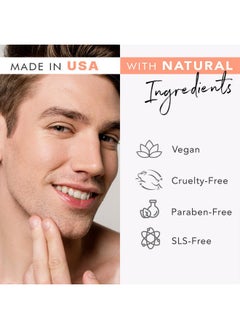 Beauty by Earth Face Scrub - USA Made with Natural & Organic Ingredients, Cleanses and Exfoliates All Skin Types, Microdermabrasion Facial Scrub with Glycerin, Gentle Exfoliating Face Wash, Removes Dead Skin Cells  - Image 3