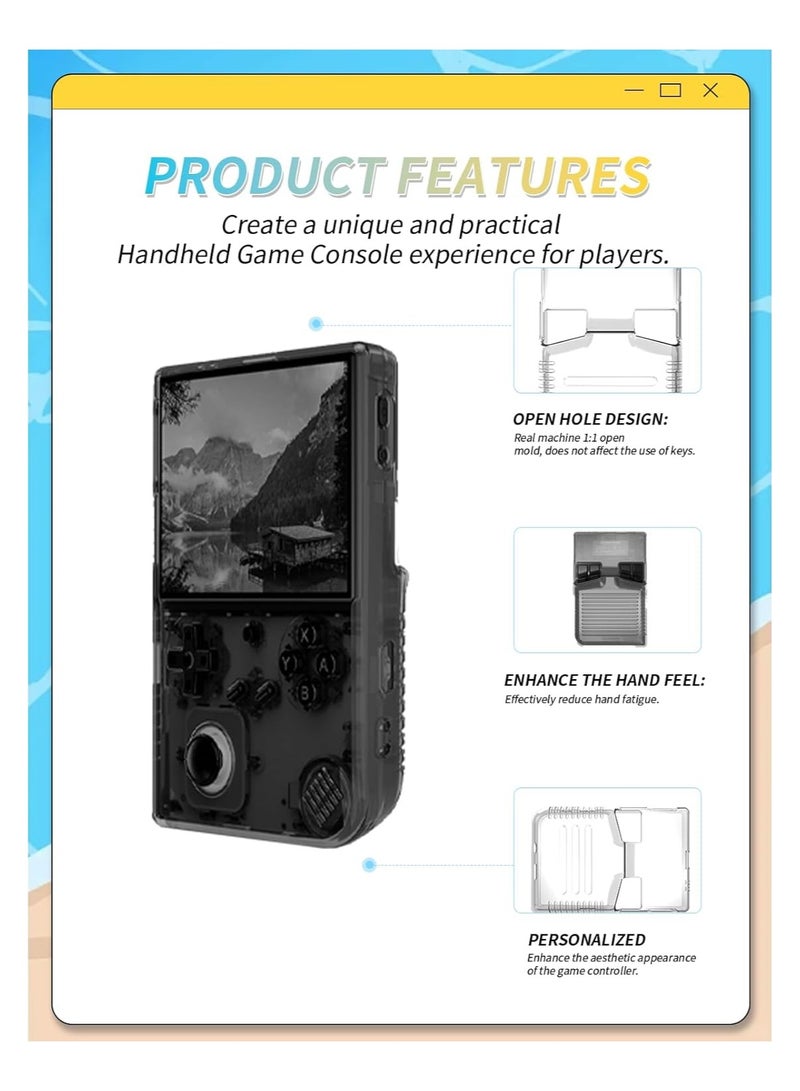 RG40XXV Handheld Console Cover TPU Protective Case Compatible with RG40XXV Console Includes Lanyard Dustproof, Shockproof, and Durable - Image 2