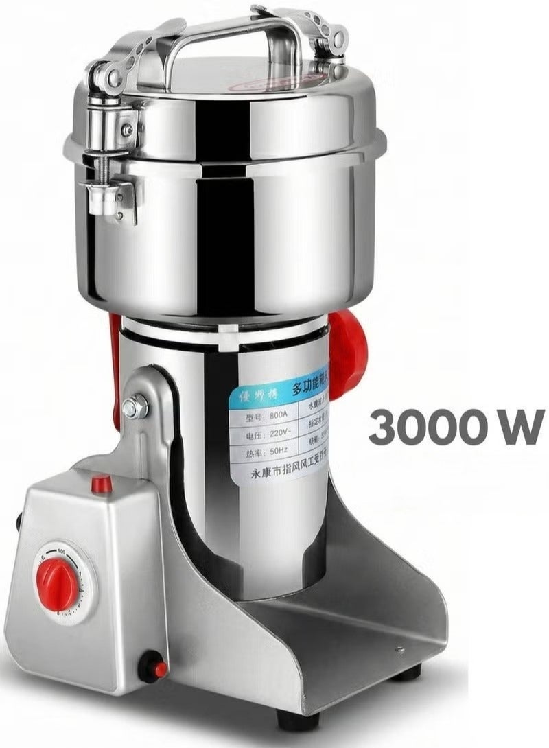 Denx Electric Coffee Grinder Grinder Machine Spice Grinder Bean Grinder 3000 W Multi Speeds Large Capacity (with 22 Extra Spare Parts) - Image 1