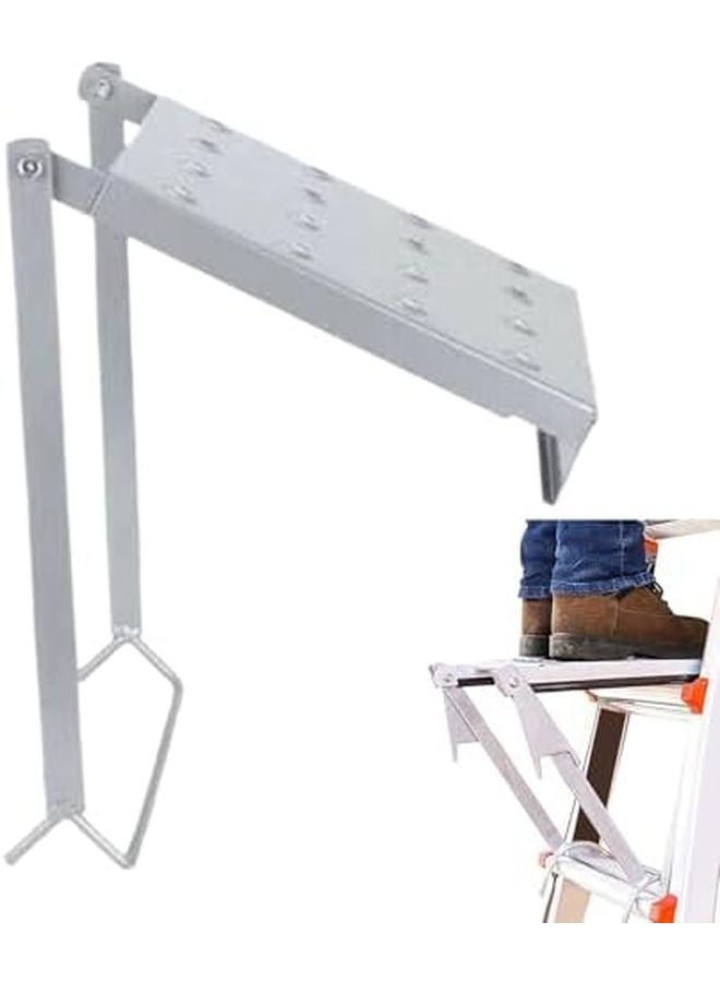 Adjustable Steel Tool Shelf Foldable Storage Support Multiuse Accessory Organizer - Image 1