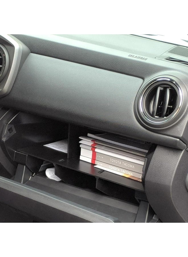 EDBETOS EDBETOS Glove Box Organizer Compatible with Toyota Tacoma 2016-2023  - Image 3