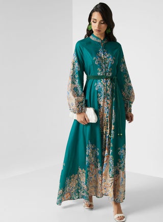 sachin and babi light blue dress Women's Dresses | Buy Dresses Online In Jeddah, Riyadh, KSA main image 1