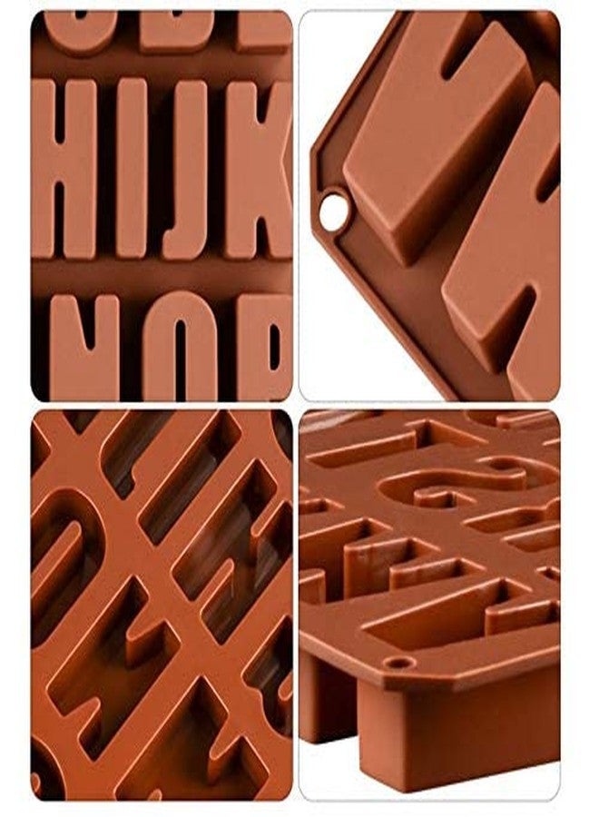 BAKING SET مجموعة أدوات خبز سيليكون: قالب شوكولاتة || قالب حلوى || قالب مكعبات ثلج جيلي || قالب صينية || أدوات تزيين الكيك || (قالب شوكولاتة عيد الميلاد) (مستطيل ABCD) - Image 2