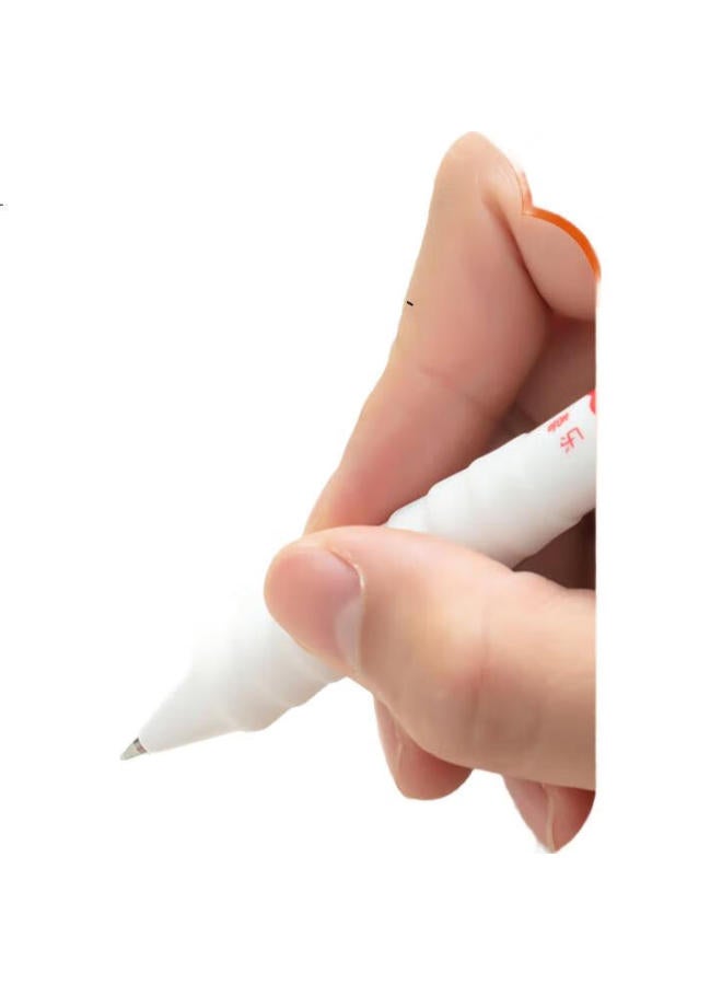 Masmarcu Morning Light Masmarcu Sweet Fruit 0.5 Black Quick-Drying Push Button Decorative Neutral Pen Student Exam Special Brush Writing Signature Pen Water Pen High Appearance Value Simple Stationery Agp - Image 1
