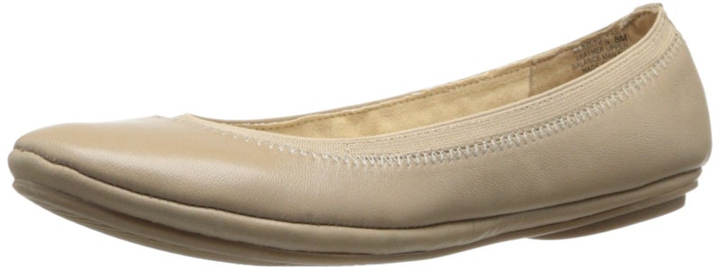 Bandolino Women's Edition Leather Ballet Flat,Natural,10 M US - Image 5
