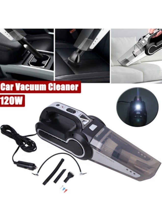 GGEROU Powerful Car Vacuum Cleaner, Portable Wet&Dry Handheld Strong Suction Car Vacuum - Image 1