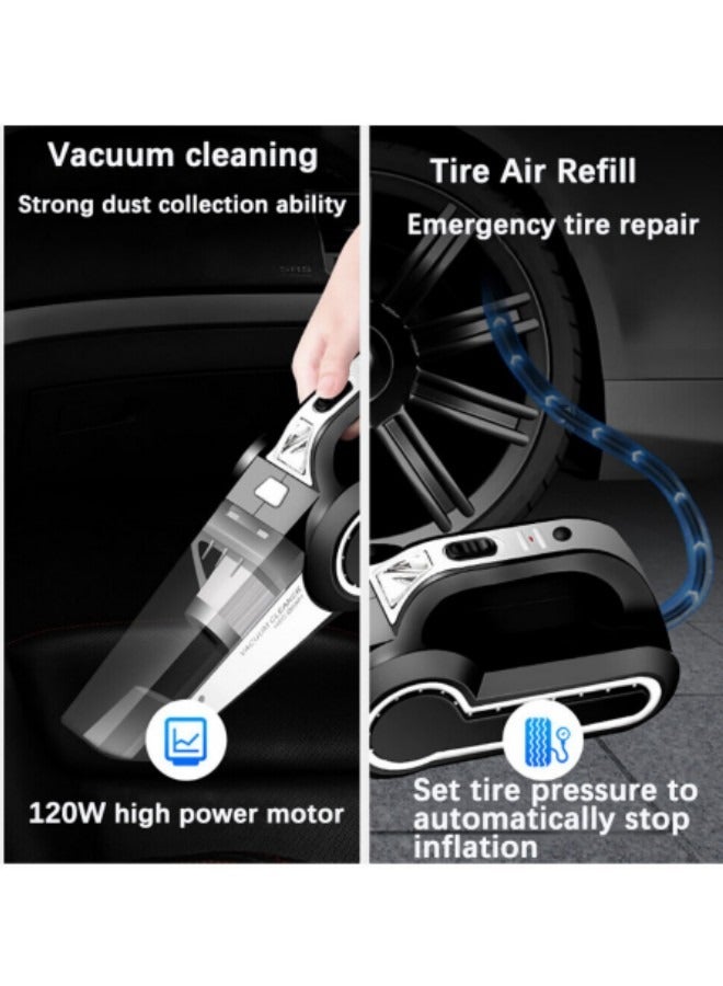 GGEROU Powerful Car Vacuum Cleaner, Portable Wet&Dry Handheld Strong Suction Car Vacuum - Image 5