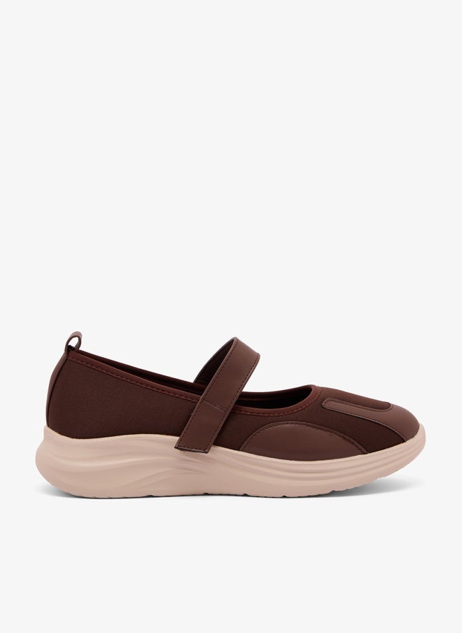 Brown Slip On Ballet Sneakers - Image 1