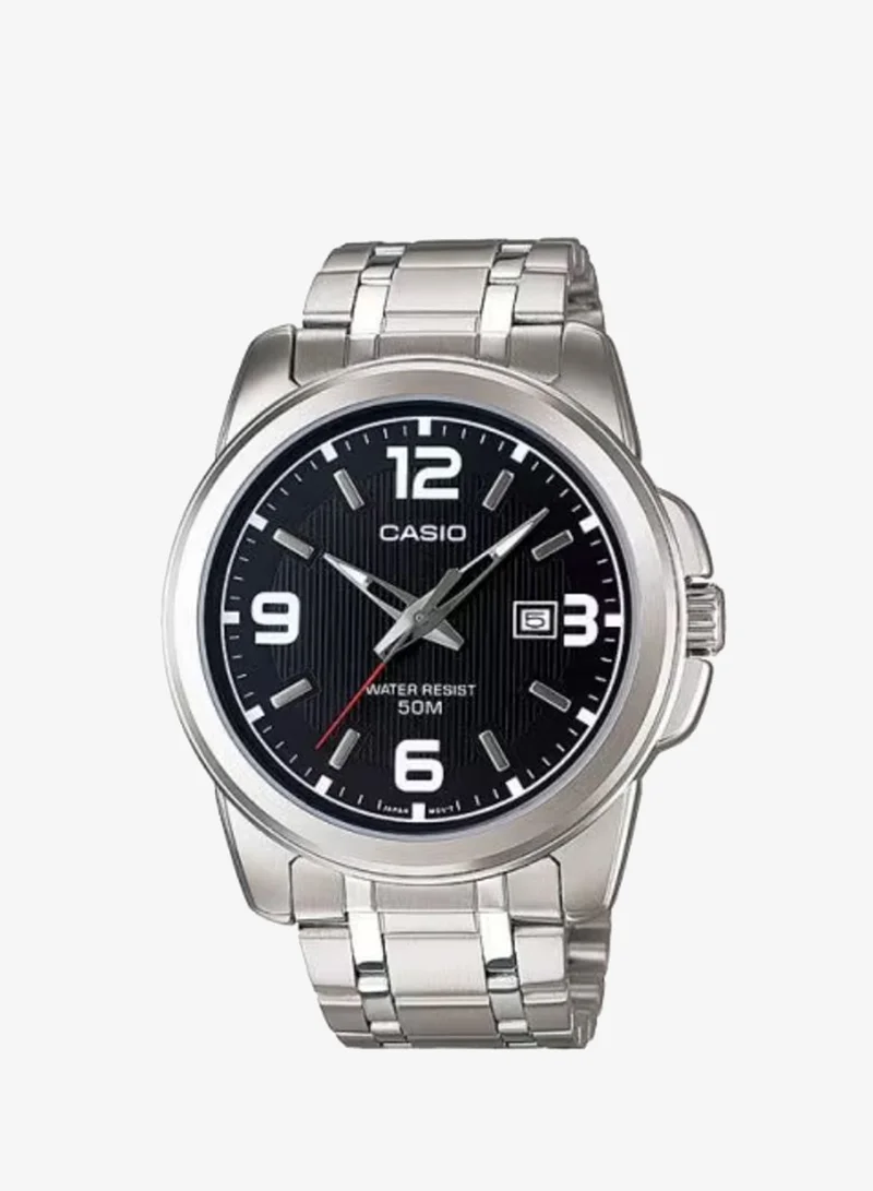 Men's Stainless Steel Analog Watch MTP-1314D-1A - 44.9 mm