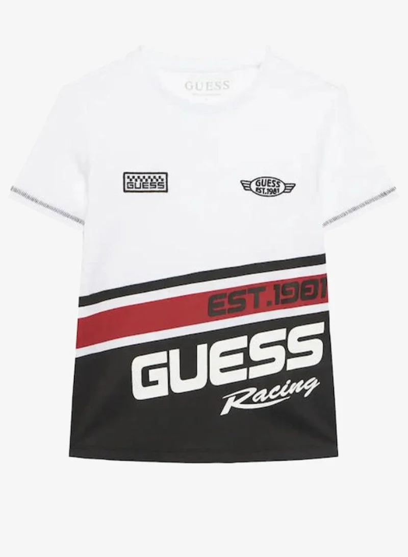 GUESS Infant Graphic Crew Neck T-Shirt