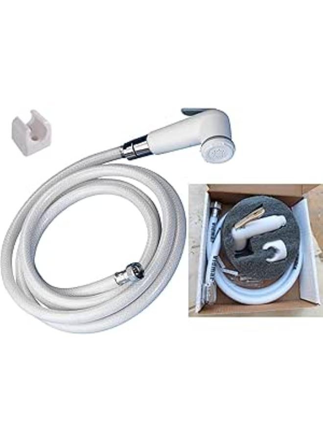 Shams Vidmar Fine Finish Sanitary Shattaf For Bathroom/Jet Spray For Toilet Shower Faucet, Polished Finish (Decorative Shattaf 4)  - Image 2