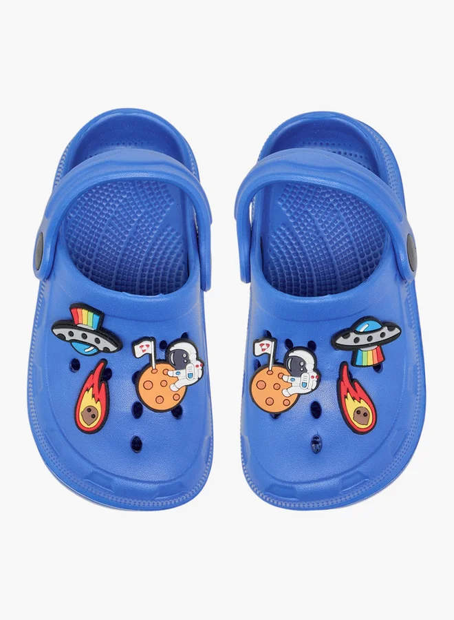 ال بي ال من شو اكسبرس Space Accent Clogs with Backstrap