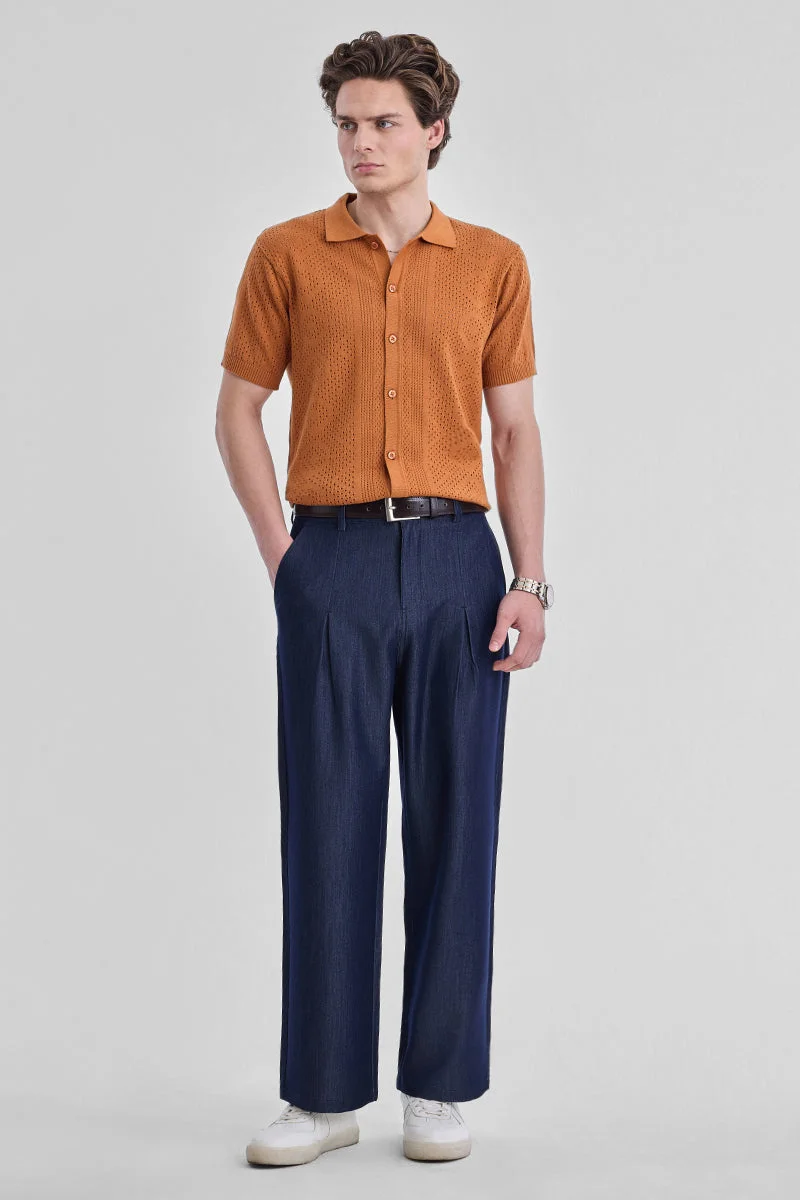 SNITCH 100% Cotton Knitted Polo Shirt