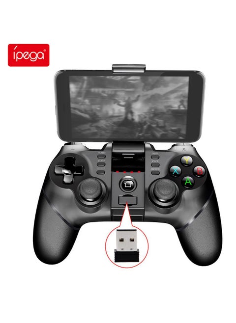 Ipega Gamepad PG-9076 BT 2.4G Wireless Game Console Controller Mobile Trigger Gaming Handle Joystick Black