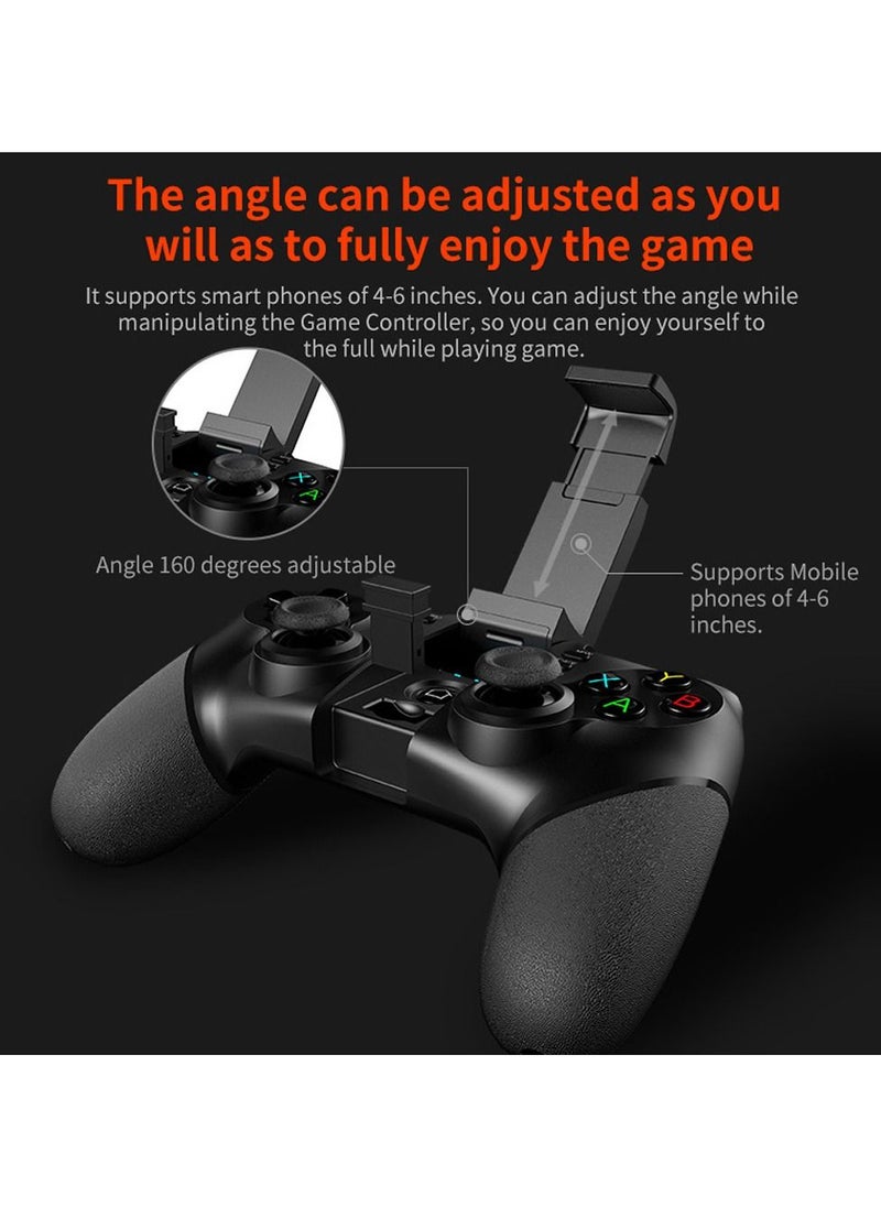 Ipega - Ipega Gamepad PG-9076 BT 2.4G Wireless Game Console Controller Mobile Trigger Gaming Handle Joystick Black - Image 1