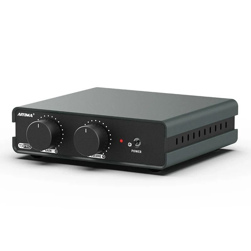 AIYIMA T3 PRO MM MC Phono Preamplifier RIAA Equalization Turntable Preamp Adjustable Gain Volume Replaceable Op Amp Ground Terminal Vinyl Record Player Audio Pre Amplifier - Image 1