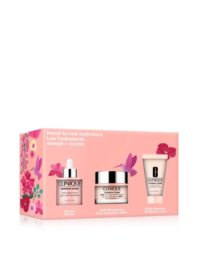 كلينيك مجموعة ترطيب من الرأس للقدم