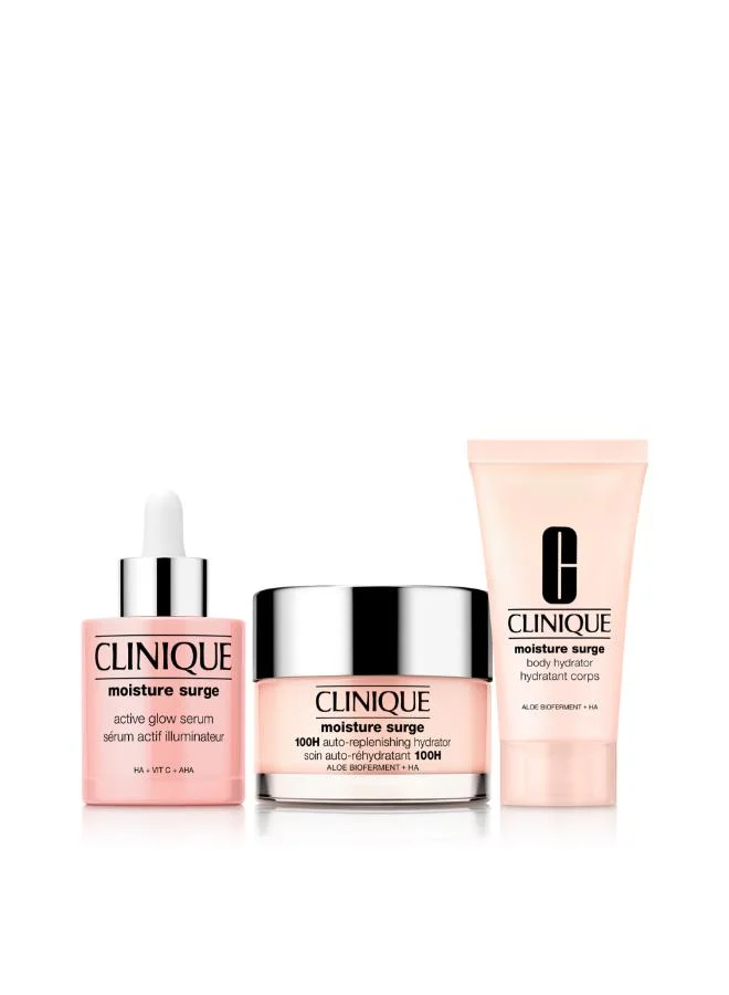 CLINIQUE  Head-To-Toe Hydrators Skincare Set, Savings 30% for Women | Best Price UAE