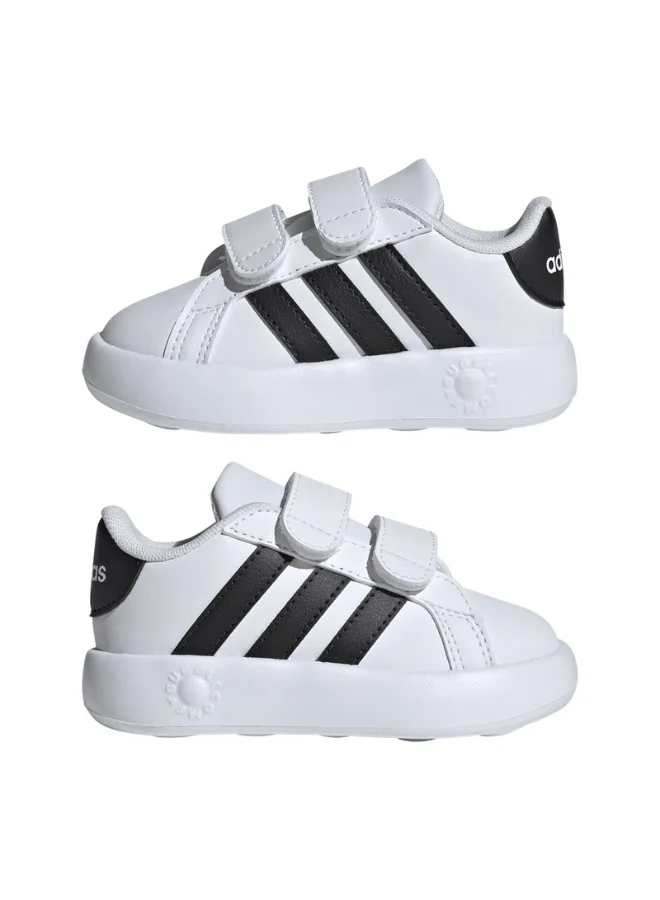 adidas حذاء رياضي Grand Court 2.0 Cf I للأطفال حديثي الولادة أبيض