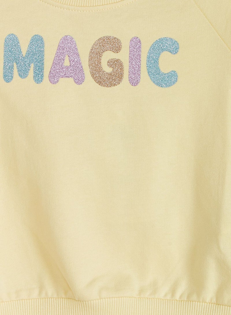 NAME IT Kids Text Print Sweatshirt - Image 3