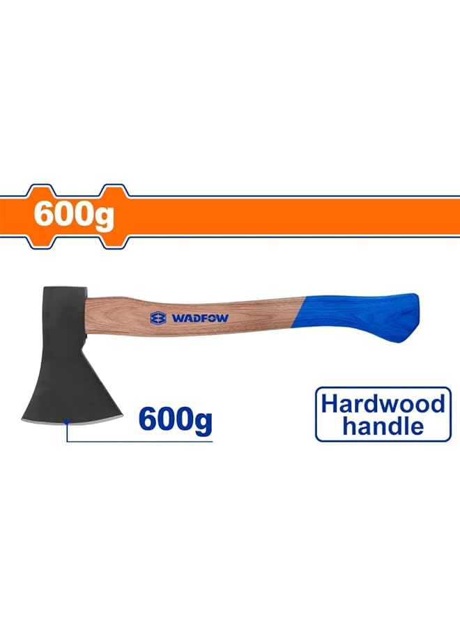 WADFOW WMB6306 Carbon Steel Tubular Axe 600 g Head - Image 2