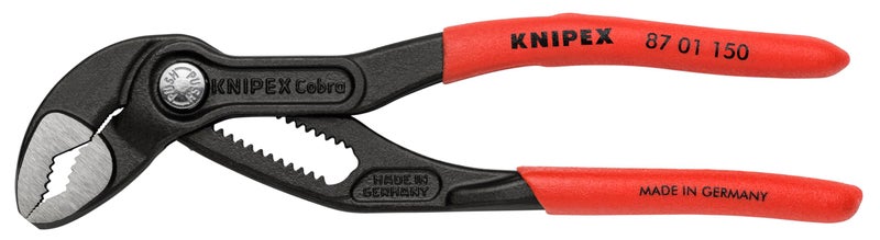 KNIPEX Tools Cobra Water Pump Pliers 8701150 6InchRed