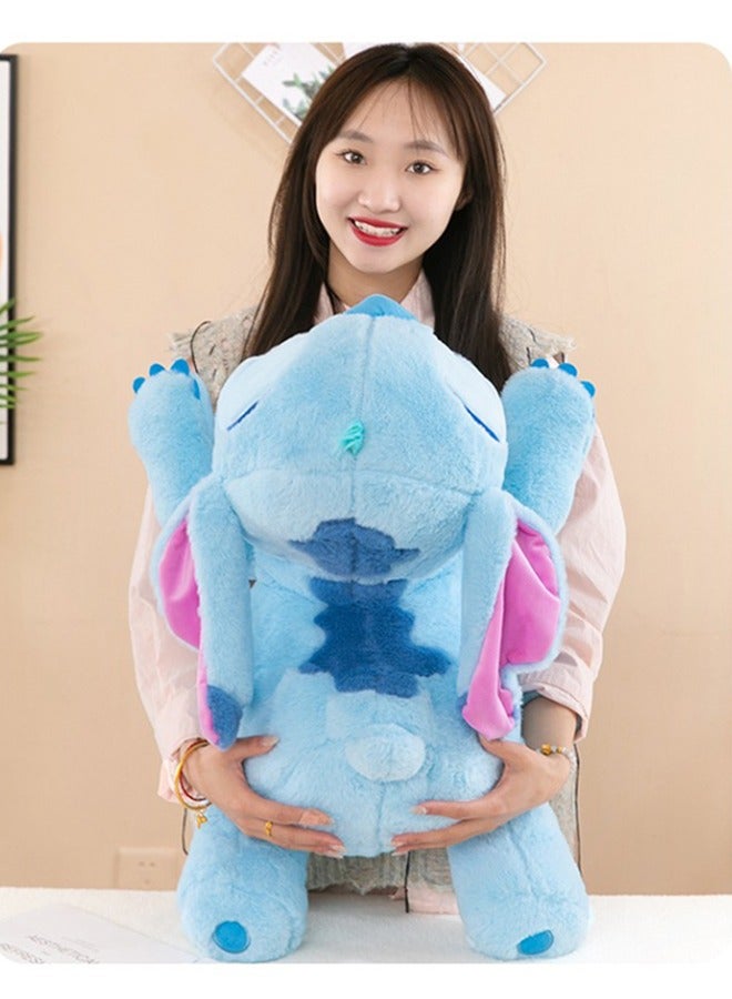 60cm Cartoon Blue Stitch Plush Doll Plush Toy Room Decoration Soft Doll Suitable for Children Gifts Party Gifts - Image 2