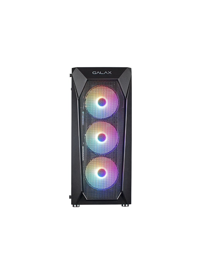 GALAX Budget Gaming PC i5-12400,  RTX 3050 8GB,  B760M DDR4 , 16GB DDR4 , 1TB SSD , ATX RGB Case , 650W PSU , Air Cooler , Win 11 Pro black - Image 3